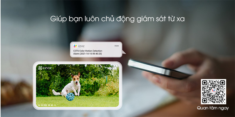 Giúp bạn luôn chủ động giám sát từ xa