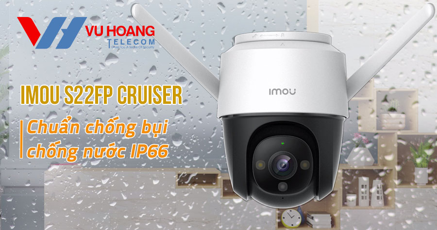 Bán camera IP Wifi PTZ 2MP Cruiser S22FP-IMOU giá rẻ năm 2021