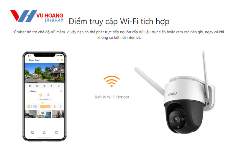 Điểm truy cập Wifi tích hợp