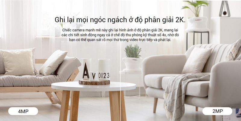 Ghi lại mọi ngóc ngách ở độ phân giải 2K