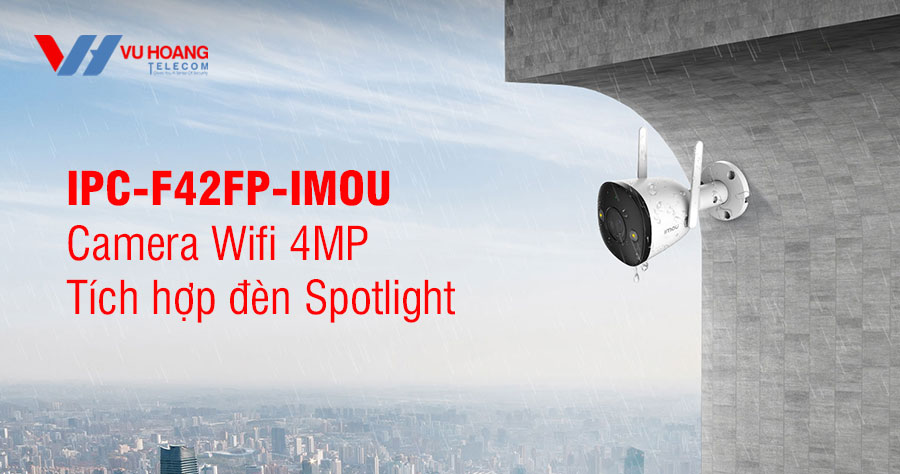 Bán camera Wifi 4.0MP IPC-F42FP-IMOU