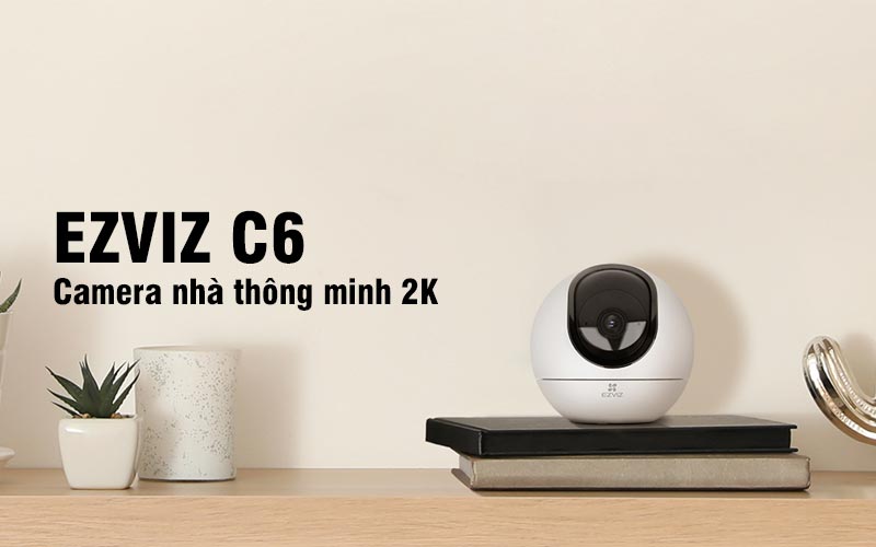 Bán camera Wifi quay quét 2K, tích hợp AI EZVIZ C6 4MP giá rẻ