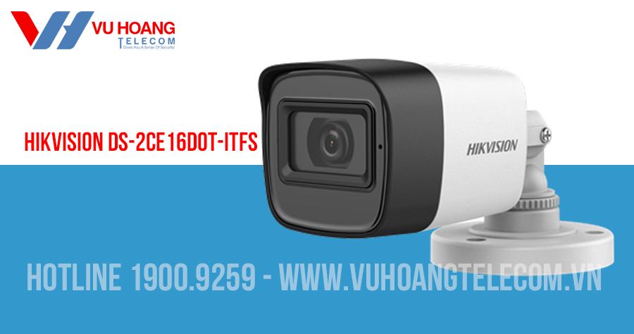 Camera HDTVI 2MP có mic HIKVISION DS-2CE16D0T-ITFS